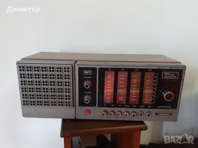 Радио ROBOTRON PROGRESS  RR1201 MADE IN DDR, снимка 2 - Радиокасетофони, транзистори - 33410831