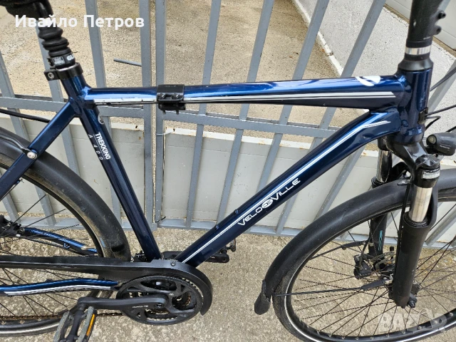 Хидравлика-алуминиев велосипед 28 цола VELOdeVILLE-6 месеца гаранция, снимка 9 - Велосипеди - 51125721