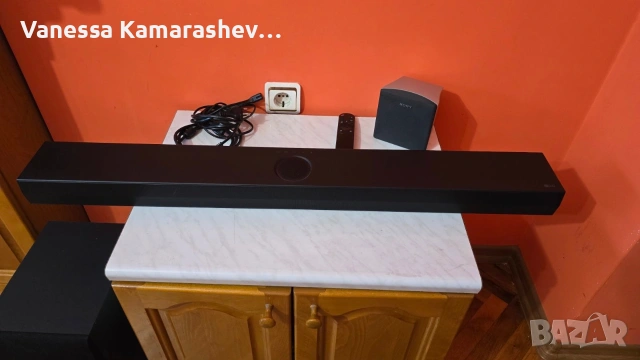 Soundbar система LG S70TY БЕЗЖИЧЕН СУБУФЕР, ОБЩА МОЩНОСТ 400 W