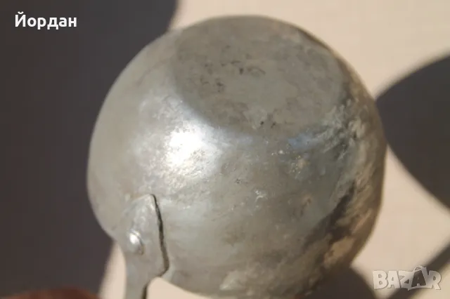 Меден ръчно кован черпак за чешма, снимка 7 - Антикварни и старинни предмети - 47511346