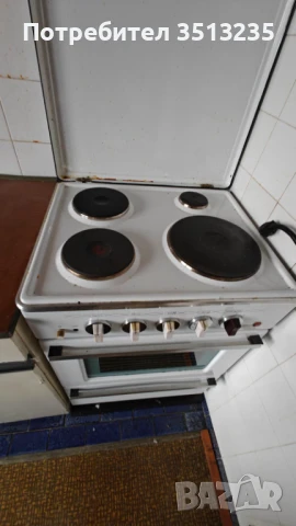 Продавам готварска печка Sloboda. Всичко е изправно, котлони, реотани. Много запазена, личи си от сн, снимка 2 - Печки, фурни - 51021318