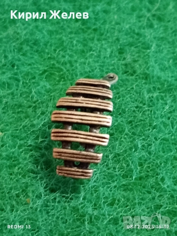 Сребърна обеца стилна нежна елегантна 39844, снимка 4 - Обеци - 52691781