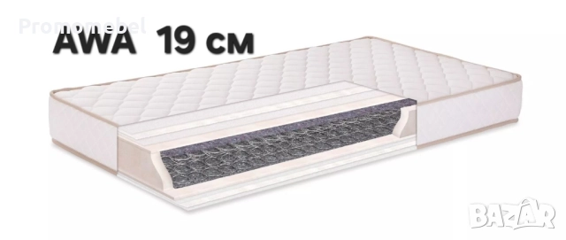 Метално легло от ковано желязо + МАТРАК AWA 160 / 200 , снимка 2 - Спални и легла - 51273810