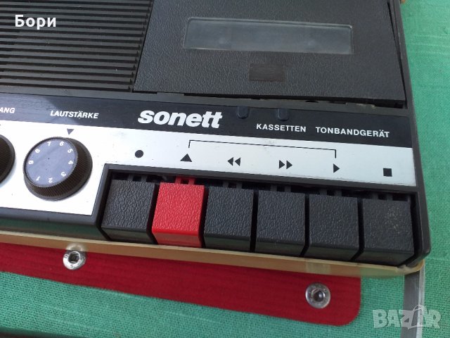 Sonett KT300 Касетофон, снимка 3 - Радиокасетофони, транзистори - 28915176