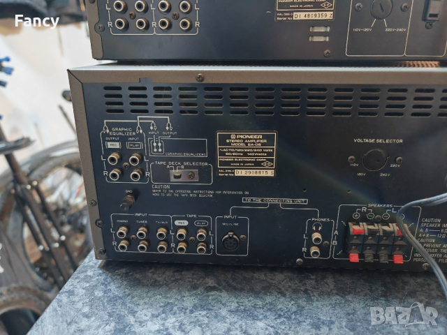 Аудио компоненти Pioneer SA 05,SG 05 , снимка 6 - Ресийвъри, усилватели, смесителни пултове - 44846072