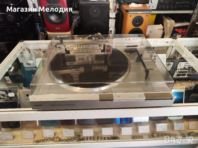 Грамофон Philips FP140 В отлично техническо и визуално състояние., снимка 13 - Грамофони - 50613202