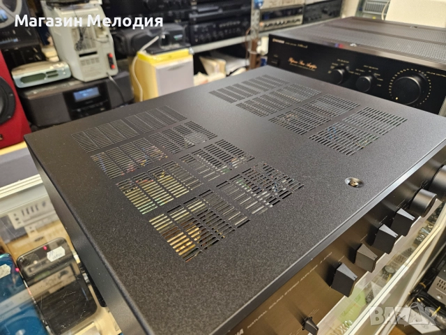 Усилвател Yamaha A-S700 Две по 105 вата. В отлично техническо и визуално състояние., снимка 7 - Ресийвъри, усилватели, смесителни пултове - 51089030