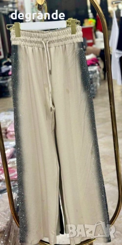 Дамски спортен панталон с камъчета , снимка 3 - Спортни екипи - 52543434