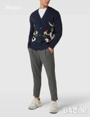 Scotch & Soda x Looney Tunes жилетка M – Нова с етикети – Bugs Bunny, снимка 2 - Други - 53589446