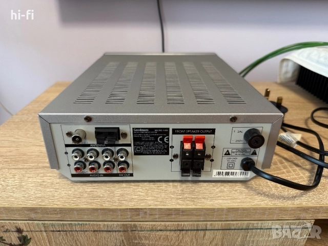 Goodmans X-Pro Micro 1450 – Усилвател с тунер / СД плеър, снимка 7 - Ресийвъри, усилватели, смесителни пултове - 51817971