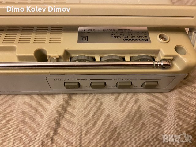 Panasonic RF 545 L Радио, Транзистор, Ресийвър, снимка 5 - Радиокасетофони, транзистори - 43256429