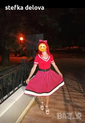 Продавам рокля тип ретро, снимка 6 - Рокли - 52913070