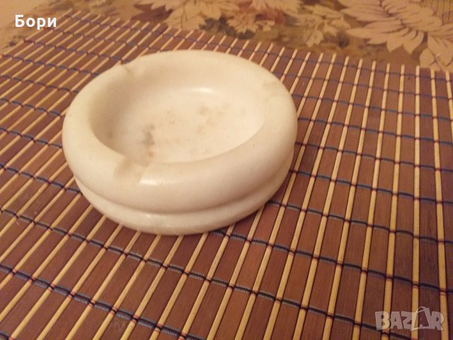 Нов мраморен пепелник , снимка 4 - Други - 27871078