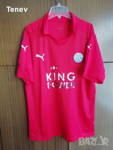 Leicester City Puma оригинална рядка футболна тениска фланелка Лестър Сити