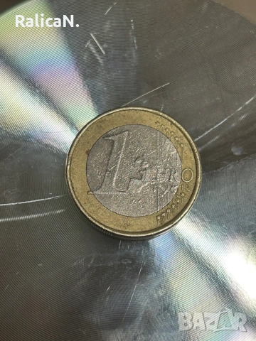 Монета 1 евро Германия 2002 F, снимка 2 - Нумизматика и бонистика - 53518997