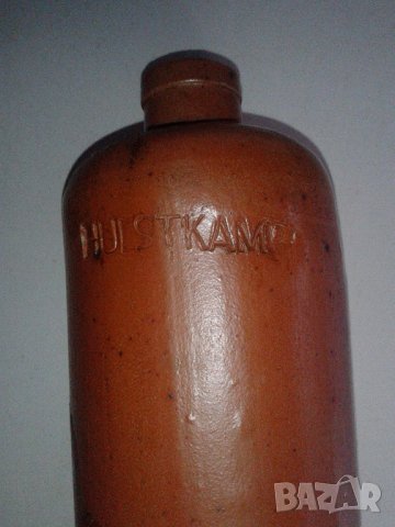 Стара бутилка HULSTKAMP Zoon&Molyn Ротердам, снимка 4 - Антикварни и старинни предмети - 35350779