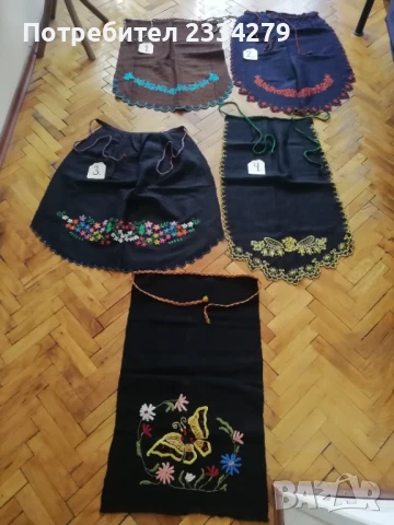 Стари автентични тракийски престилки от Ямболско-Старозагорско, снимка 17 - Антикварни и старинни предмети - 51100098