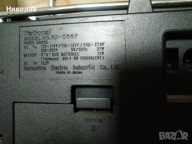 National RX-C66, снимка 3 - Радиокасетофони, транзистори - 43252550
