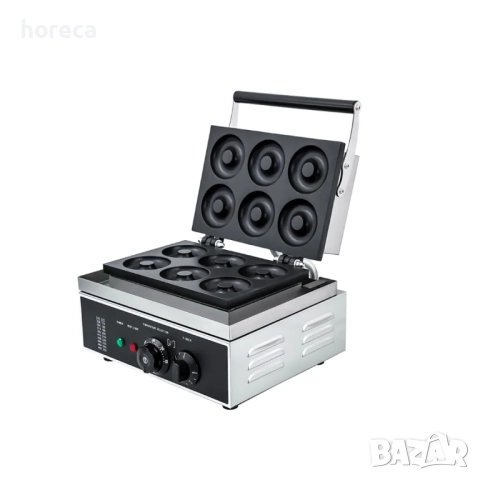 ПРОМОЦИЯ -10% Машина за понички с незалепващо покритие, 6 броя