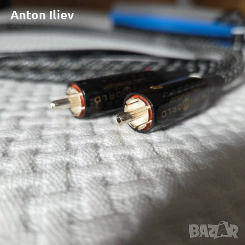 Wireworld Micro-Platinum Eclipse™ 10 Tonearm Cable 1,0m 5pin DIN 90º to 2xRCA, снимка 7 - Други - 53122133
