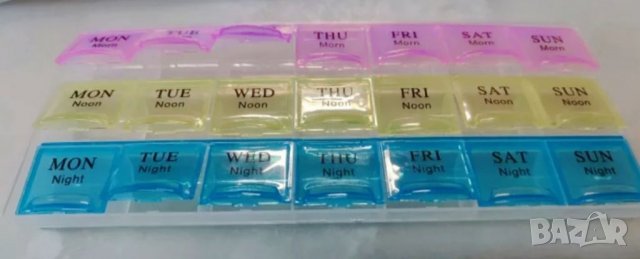 Нова кутия за лекарства органайзер, снимка 3 - Други - 39250392