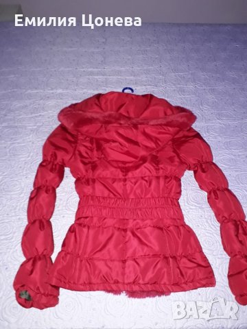 Пухено яке, снимка 2 - Якета - 26964204