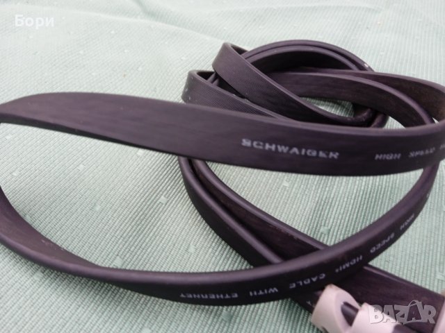 Кабел HDMI Schwaiger качествен немски кабел, снимка 5 - Други - 36635759