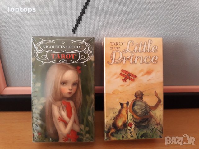 78 таро карти: Nicoletta Ceccoli Tarot & The Little Prince Tarot , снимка 1 - Карти за игра - 33677847