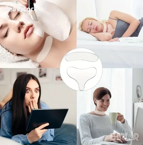 Силиконови пачове за подмладяване за деколте и шия, снимка 12 - Комплекти и лотове - 51201000