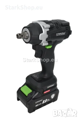 Акумулаторен Ударен Гайковерт-Винтоверт Комбиниран Stahlmayer с 2 Батерии 36V 8Ah, снимка 2 - Куфари с инструменти - 50316139