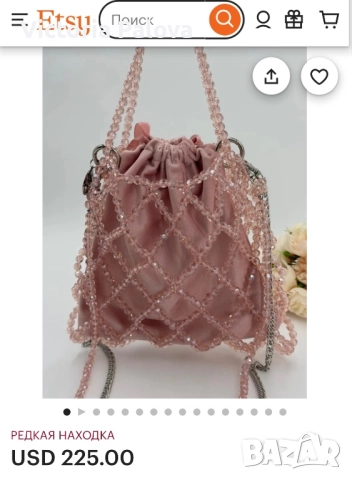 Луксозна изумрудена чанта - хитът на годината, снимка 11 - Чанти - 52668907