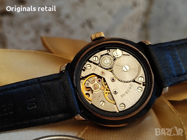 Винтидж Raketa от СССР – работещ механичен часовник, снимка 10 - Мъжки - 51545048