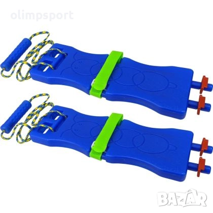 Комплект игра отборно ходене за 4 човека. Съдържа 4 чифта дъски с каишки, снимка 2 - Играчки за стая - 51887417