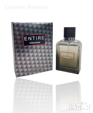 Парфюмна вода за мъже ENTIRE Pour Homme, 100ML EAU DE TOILETTE, снимка 2 - Мъжки парфюми - 51769883