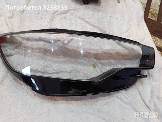 Стъкло десен фар Audi A6/ C7 от 2011-2015г, снимка 2 - Части - 48637300