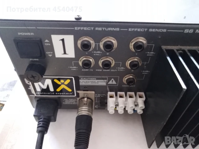 усилвател SAMSON S6 MIXER , снимка 5 - Ресийвъри, усилватели, смесителни пултове - 51126902