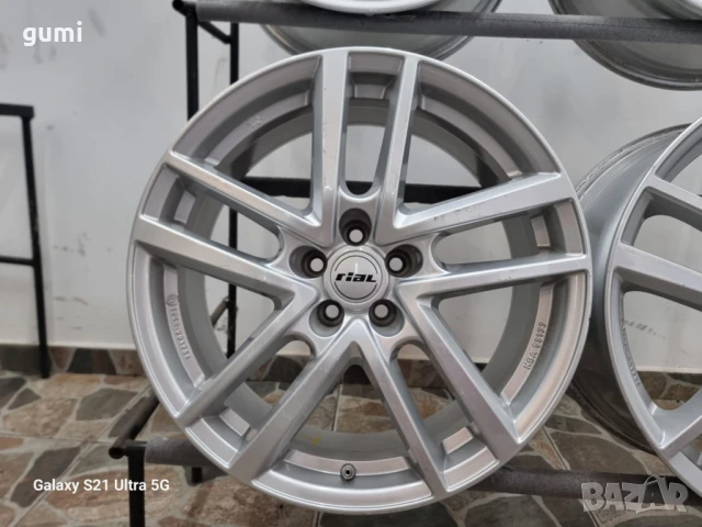 4бр 18ски джанти RIAL за AUDI, VW, SEAT 5х100мм A180178 , снимка 2 - Гуми и джанти - 51351707