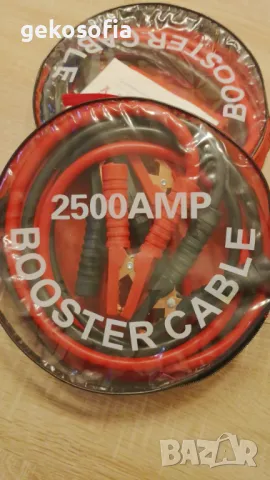Намаление на АВТО Кабели за стартов ток 2500А / ЗА КОЛА или БУС, снимка 3 - Аксесоари и консумативи - 48558145