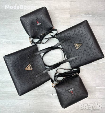 😍Guess луксозни чанти + ПОДАРЪК💥 несесер😍, снимка 4 - Чанти - 43505188