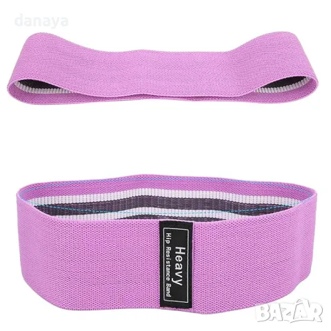 5866 Текстилни ластици за трениране с различна трудност, 3 броя, снимка 3 - Фитнес уреди - 50019910