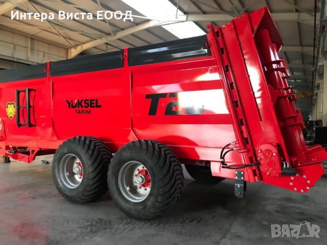 Тороразхвърлящо ремарке 28 т, снимка 4 - Селскостопанска техника - 32288225