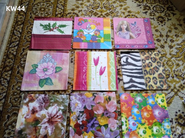 Стара колекция от салфетки , снимка 10 - Колекции - 43695695