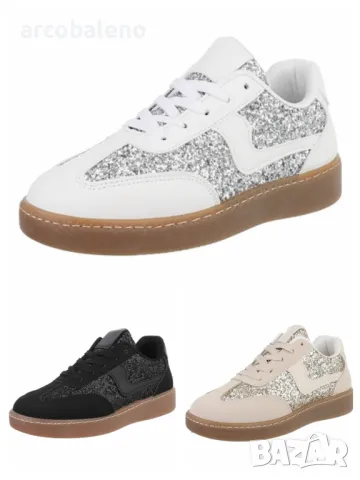 Дамски ниски кецове, 3цвята 