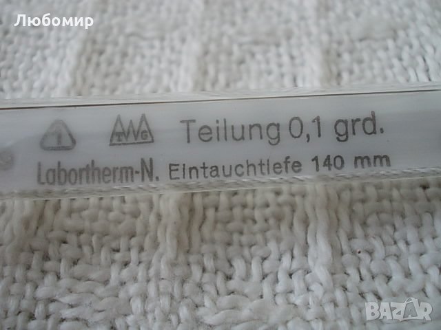 Прецизен термометър от +50 до +100C GDR, снимка 6 - Медицинска апаратура - 28774136