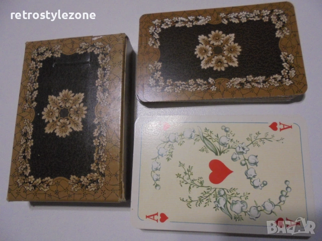 № 8436 Колекционерско тесте карти Salon Playing Cards №66   , снимка 3 - Други ценни предмети - 53091206