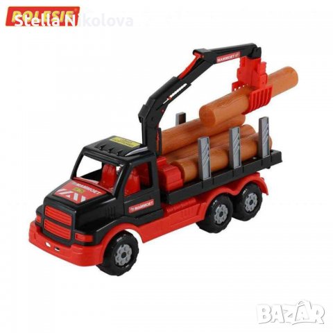 Polesie/Mammoet Камион с дървени трупи Mammoet