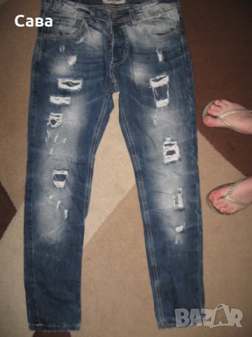 Дънки TOKUNO SHIMA  мъжки,М, снимка 2 - Дънки - 40622464