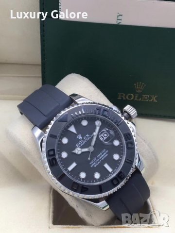 Mъжки часовник Rolex YACHT-MASTER 42MM с автоматичен механизъм, снимка 2 - Мъжки - 38415288