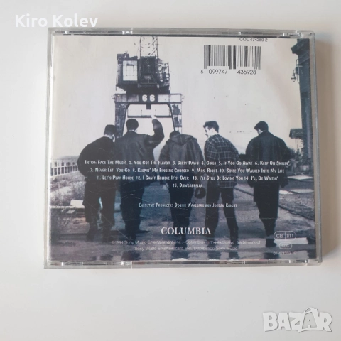 NKOTB ‎– Face The Music cd, снимка 3 - CD дискове - 51726941
