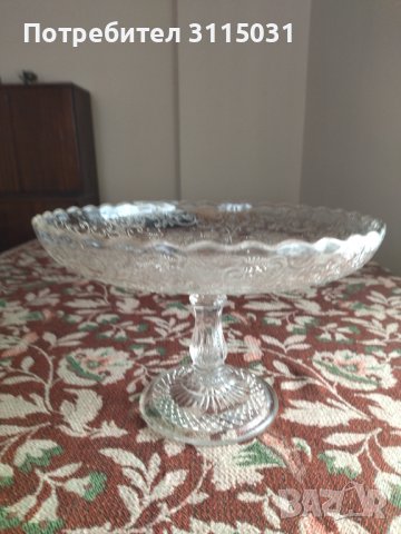 Ретро кана и поднос за сладки, снимка 5 - Антикварни и старинни предмети - 43440206